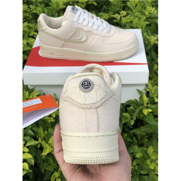Stussy X Nike Air Force 1 Low Beige - EUR FASHION