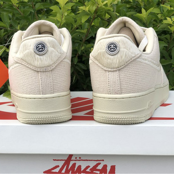 Stussy X Nike Air Force 1 Low Beige - EUR FASHION