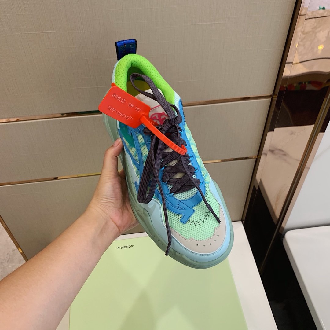Off White ODSY-1000 Sneaker In Green - EUR FASHION