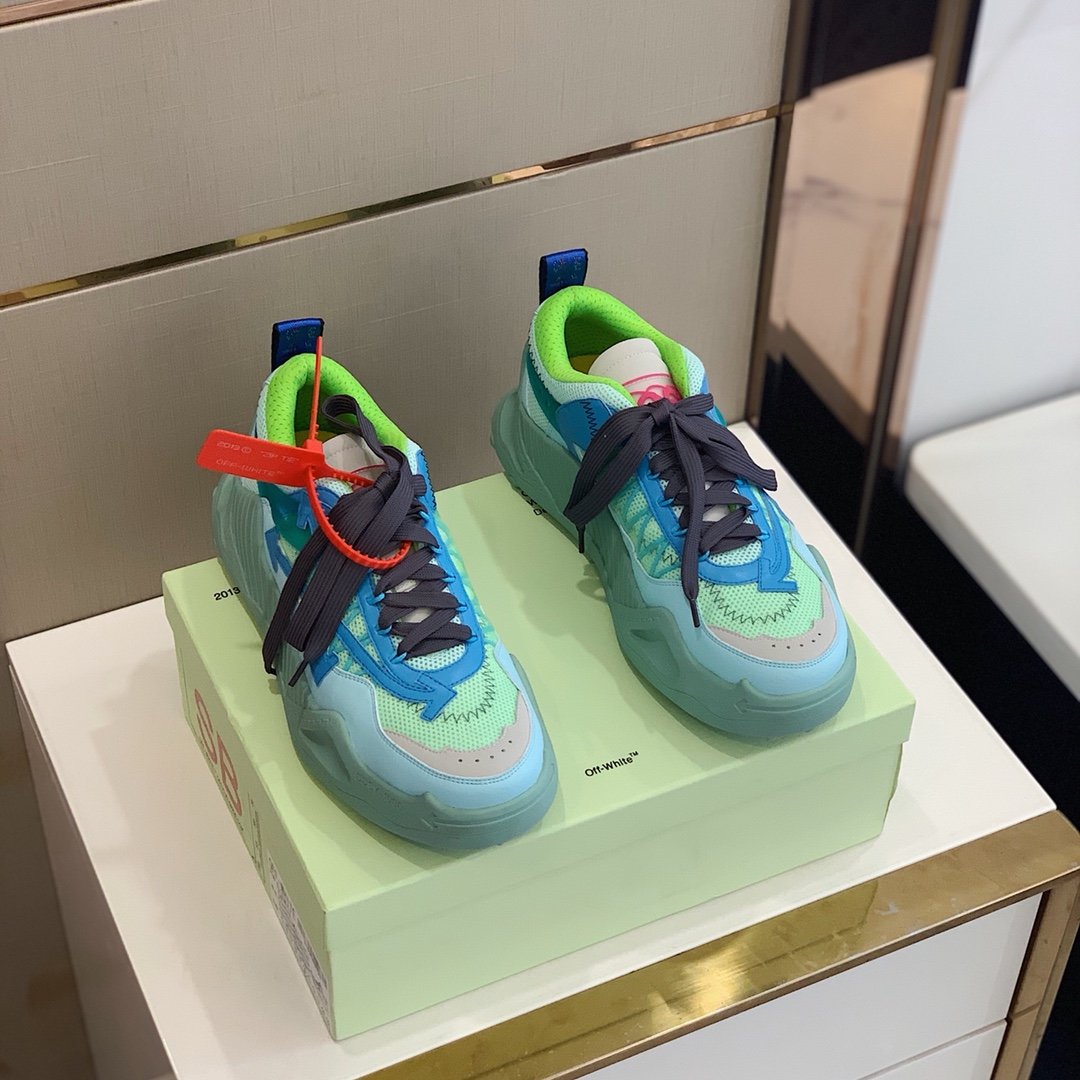 Off White ODSY-1000 Sneaker In Green - EUR FASHION