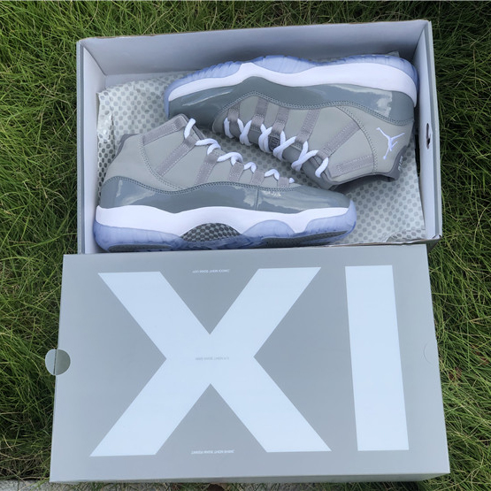 Jordan Air 11 Retro “Cool Grey” Sneakers  378037-001 - EUR FASHION