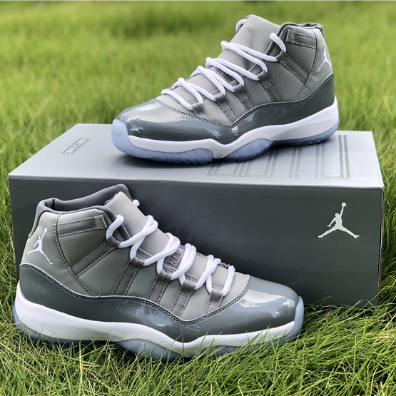 Jordan Air 11 Retro “Cool Grey” Sneakers  378037-001 - EUR FASHION