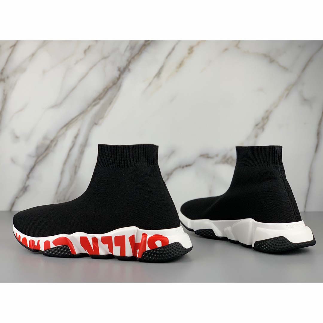 Balenciaga Speed Sneakers Black - EUR FASHION