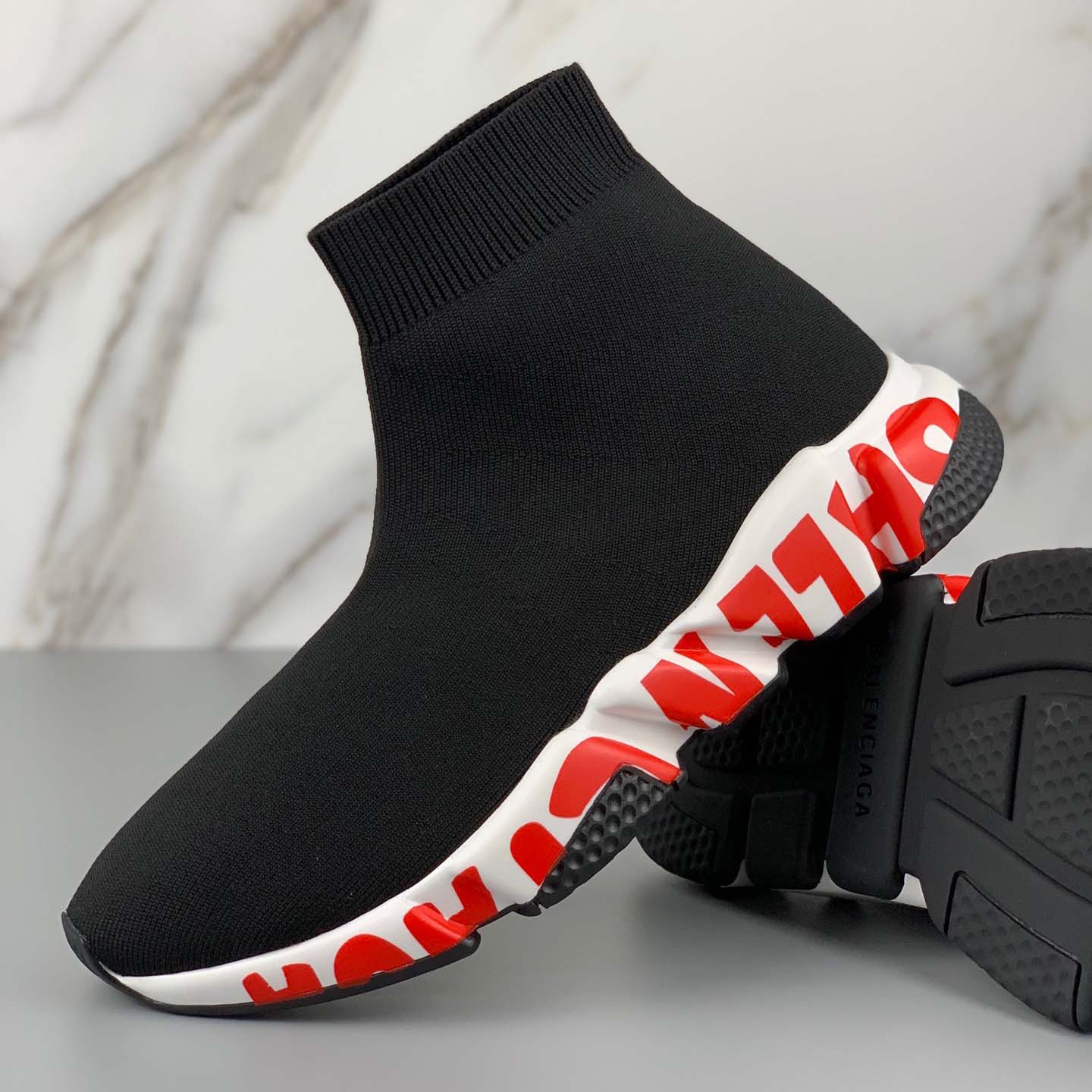 Balenciaga Speed Sneakers Black - EUR FASHION