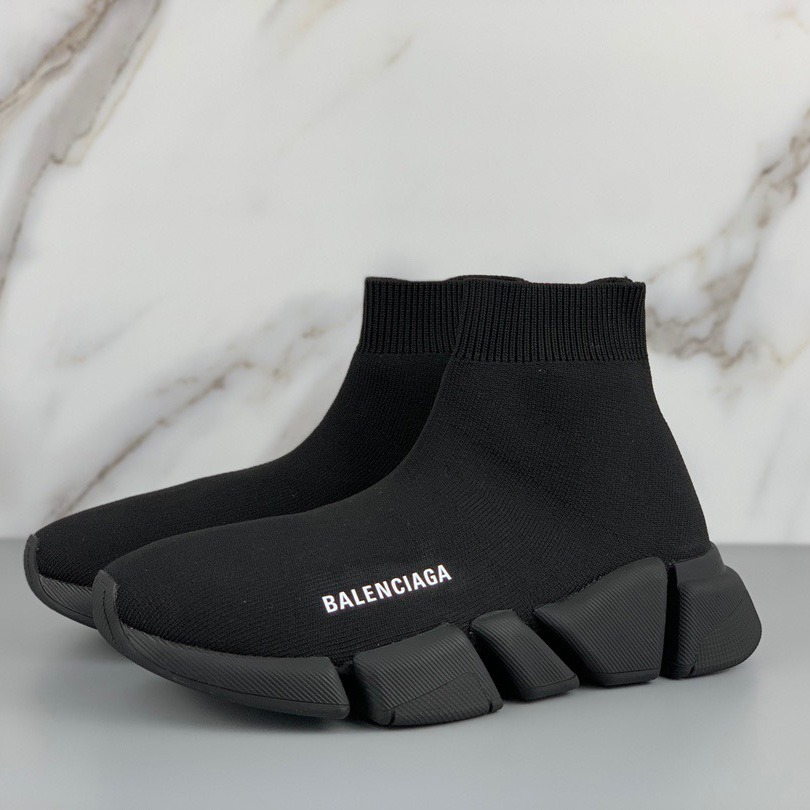 Balenciaga Black Speed.2 Lt Knit Sole - EUR FASHION