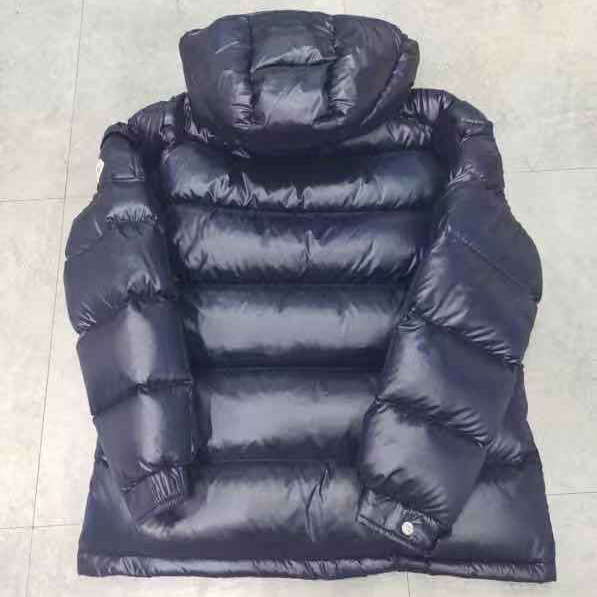 Moncler Logo Print Zipper Down Jacket  - EUR FASHION