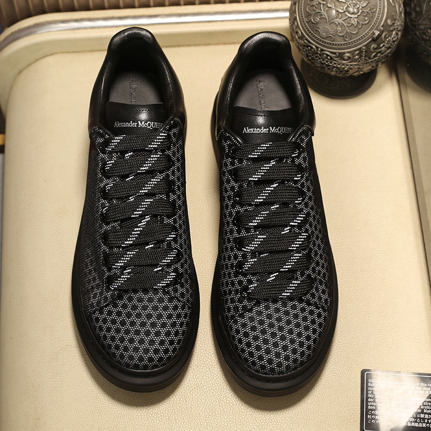 Alexander Mqueen Low Top Sneakers Black - EUR FASHION