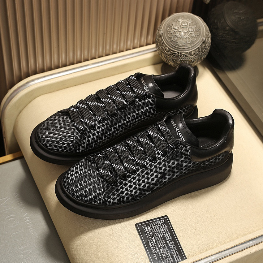 Alexander Mqueen Low Top Sneakers Black - EUR FASHION