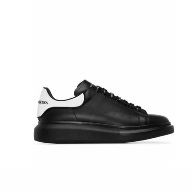 Alexander Mqueen Air Platform Leather Sneakers  - EUR FASHION