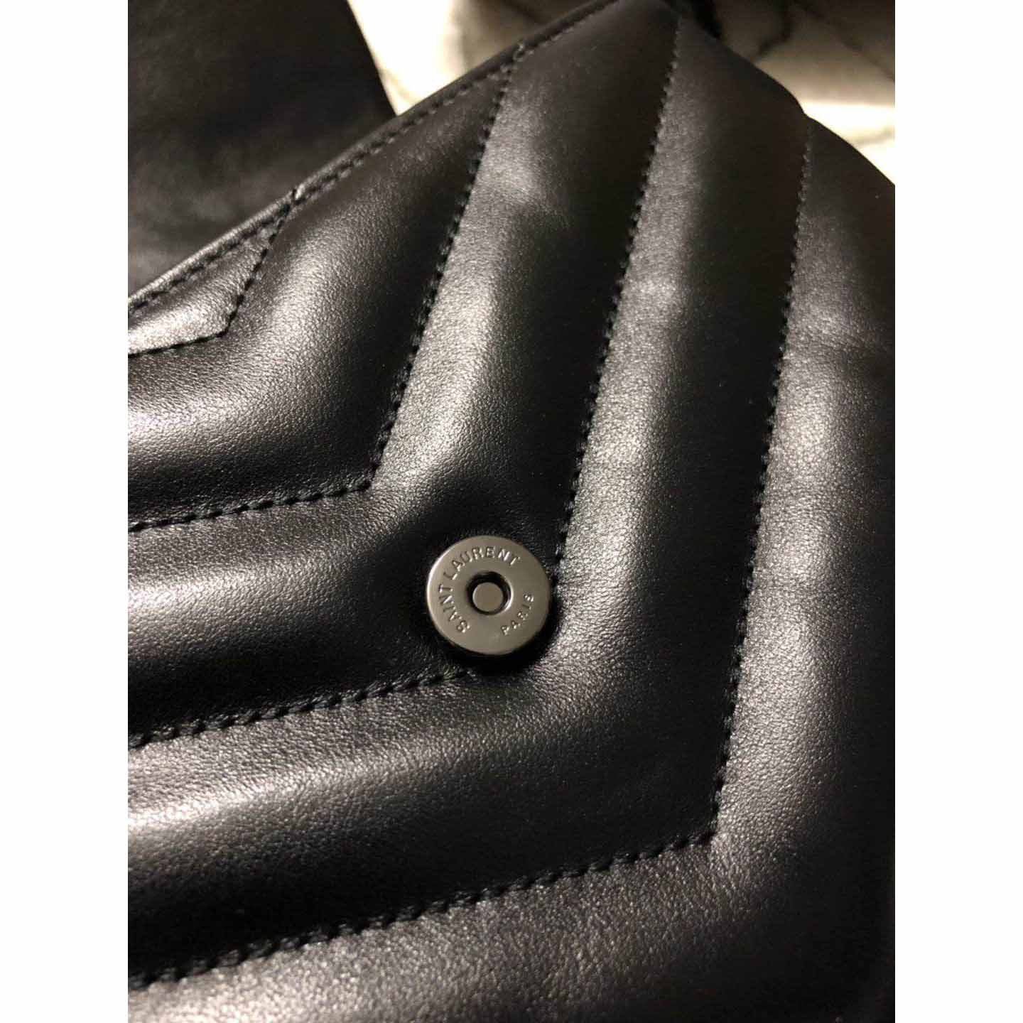 Saint Laurent Black Leather Shoulder Bag  - EUR FASHION