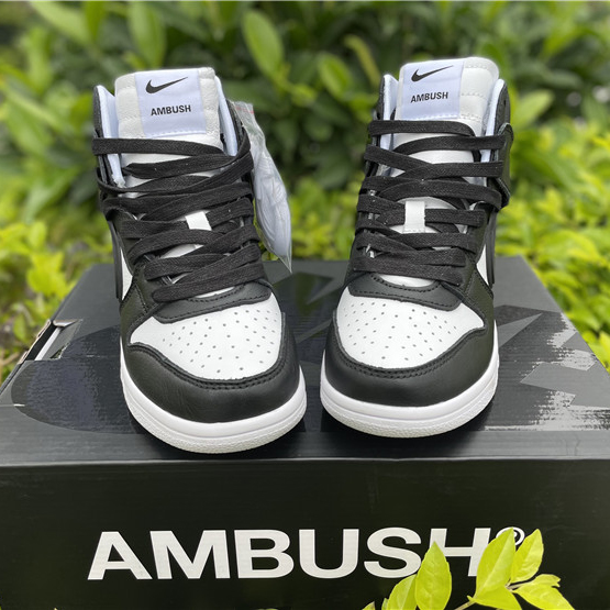 Nike Dunk High Ambush Black White CU7544-001 - EUR FASHION