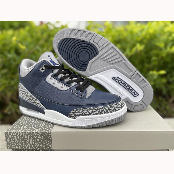 Jordan Air 3 Midnight Navy - EUR FASHION