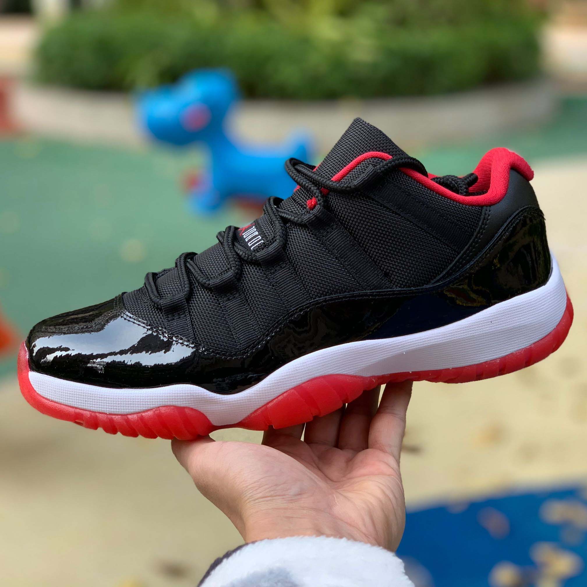 Jordan Air 11 Retro Low 'Bred' 528895-012 - EUR FASHION