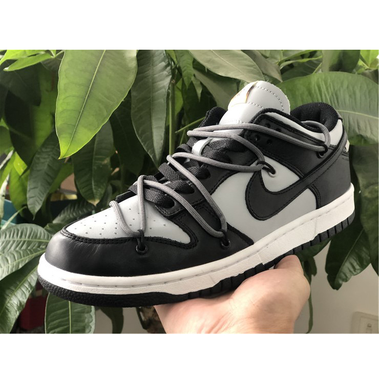 Off-White X Nike Dunk Low Grey Black CT0856-007 - EUR FASHION