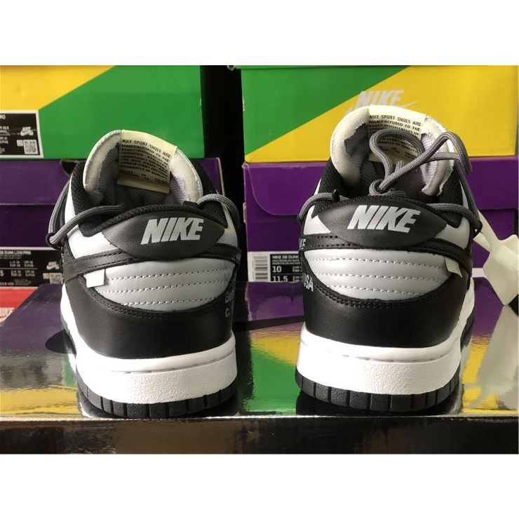 Off-White X Nike Dunk Low Grey Black CT0856-007 - EUR FASHION