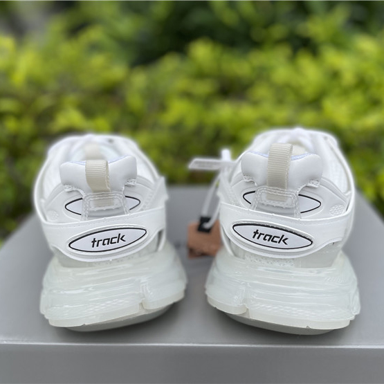 Balenciaga Track Panelled Faux-leather Trainers - EUR FASHION