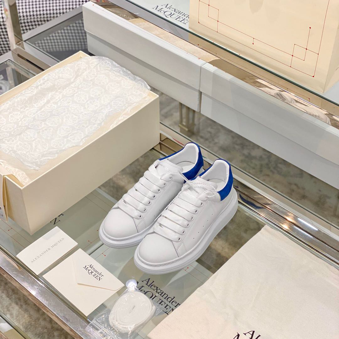 Alexander Mqueen Low-Top Air Platform Leather Sneakers    - EUR FASHION