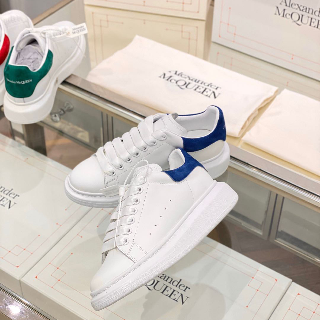 Alexander Mqueen Low-Top Air Platform Leather Sneakers    - EUR FASHION