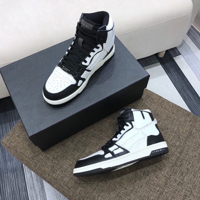 Amiri Skeleton High Top Sneaker - EUR FASHION