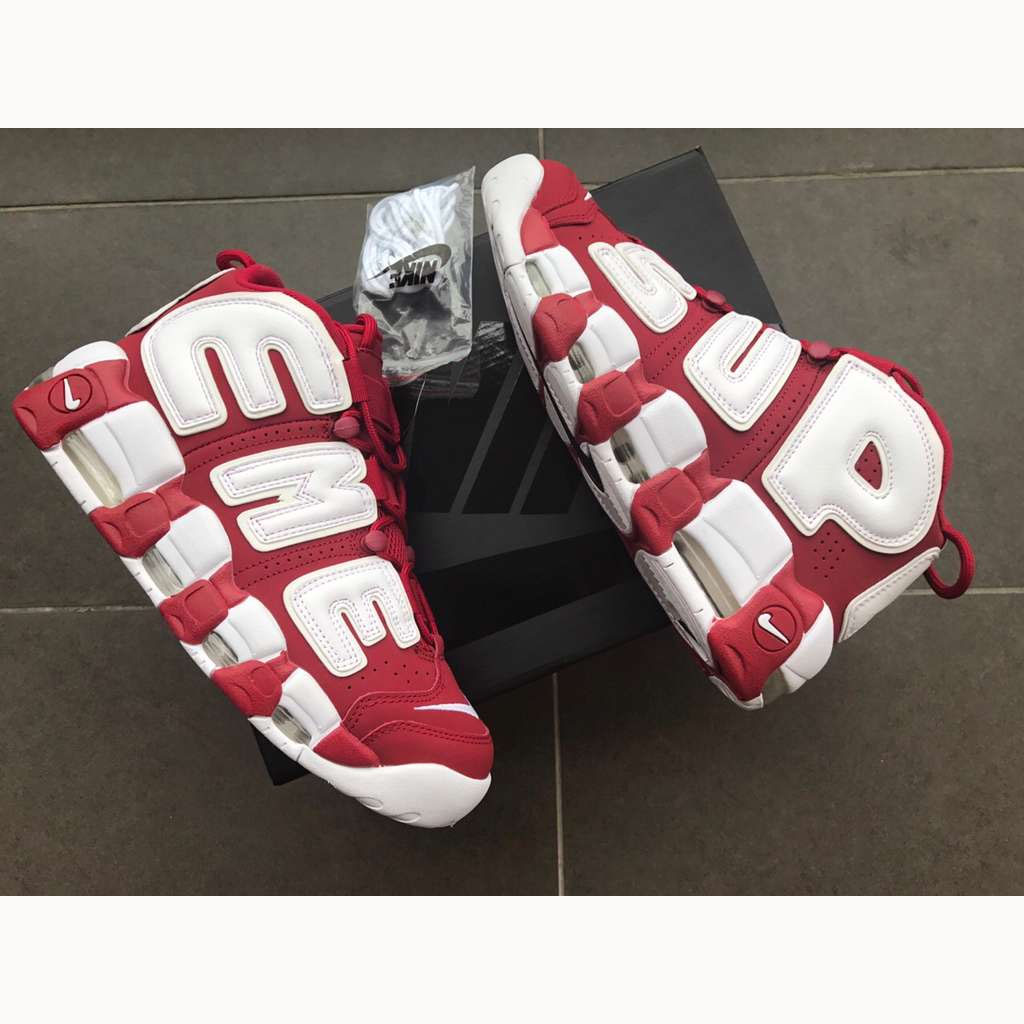 Nike Air More Uptempo Red Sup - EUR FASHION