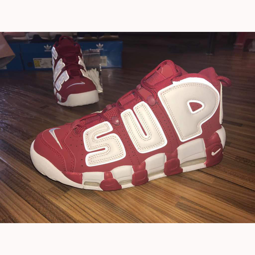 Nike Air More Uptempo Red Sup - EUR FASHION