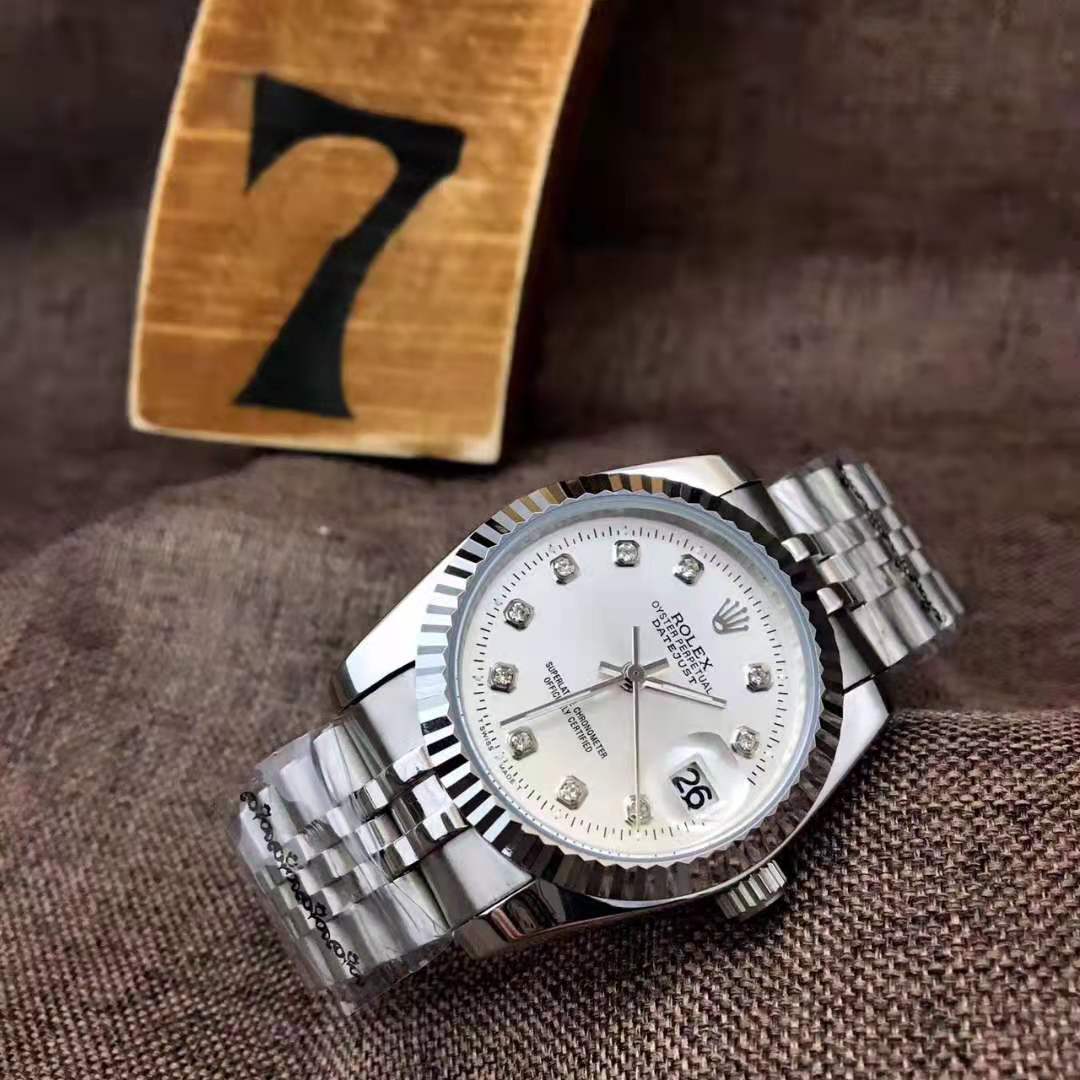 Rolex High Quality Watch in Silver - EUR FASHION