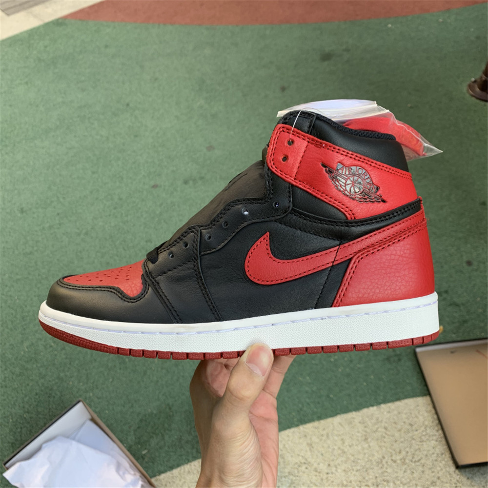 Jordan AJ 1 OG Banned Red Black Sneaker 555088-001 - EUR FASHION