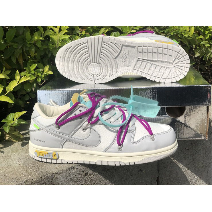 Nike Dunk Low Off-White Lot 21 Sneaker     DM1602-100 - EUR FASHION