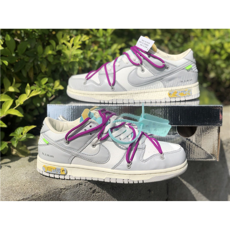 Nike Dunk Low Off-White Lot 21 Sneaker     DM1602-100 - EUR FASHION