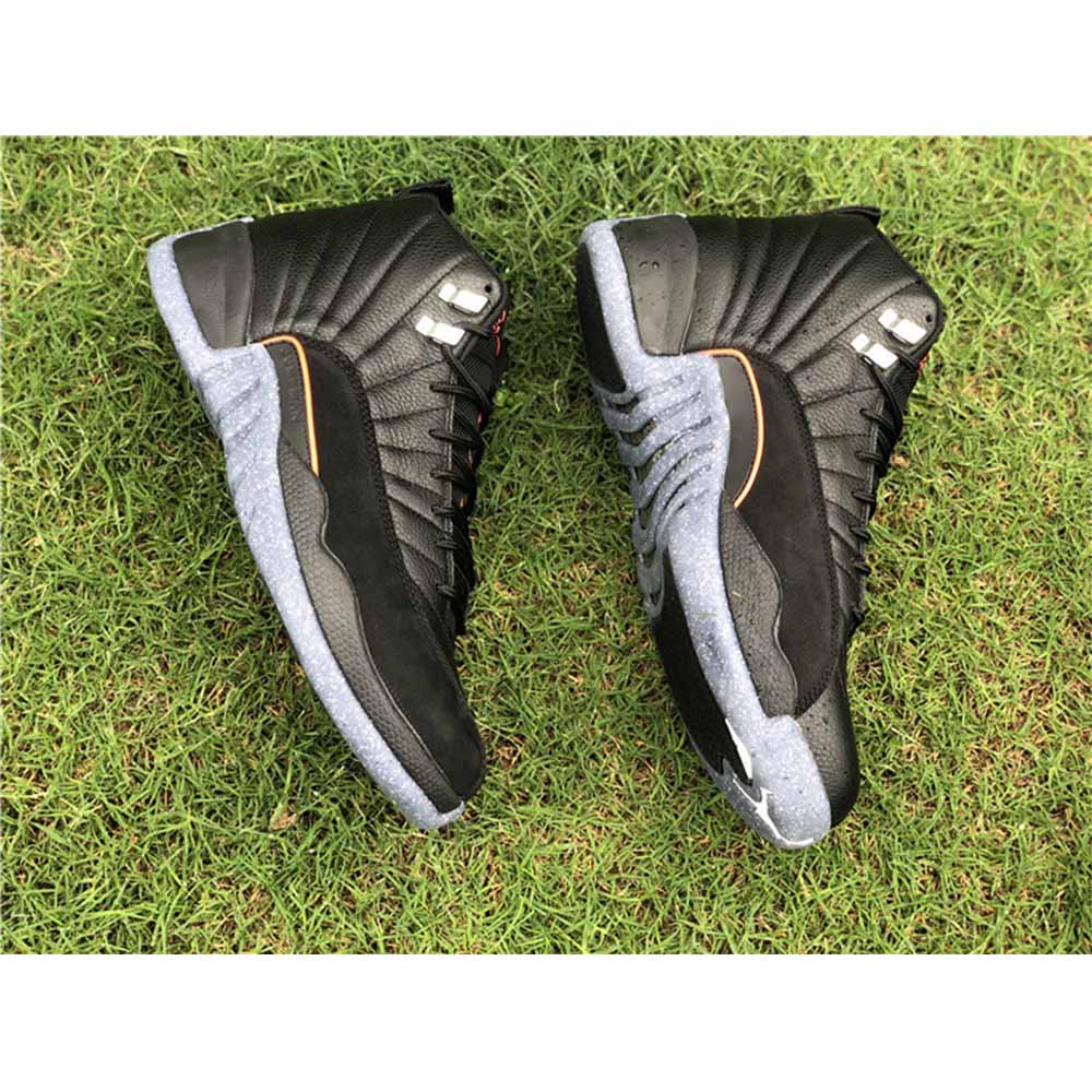 Jordan AJ12 Retro Orange And Black - EUR FASHION