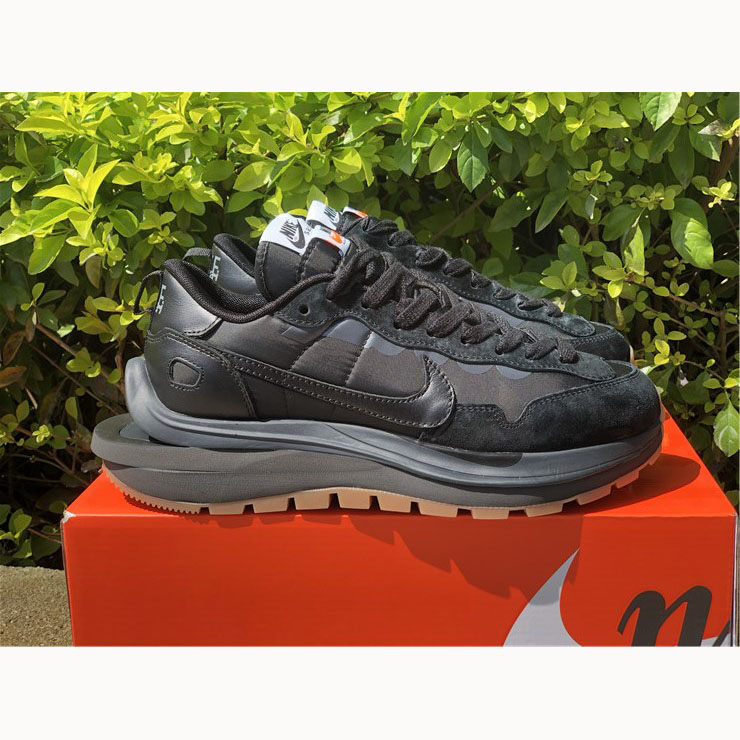 Sacai X Nike VaporWaffle 'Black/Gum' DD1875-001 - EUR FASHION