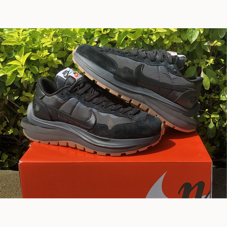 Sacai X Nike VaporWaffle 'Black/Gum' DD1875-001 - EUR FASHION