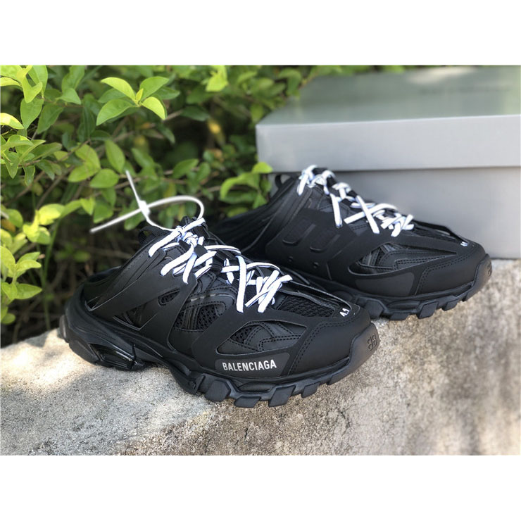 Balenciaga Men's Track Sneaker In  Black - EUR FASHION