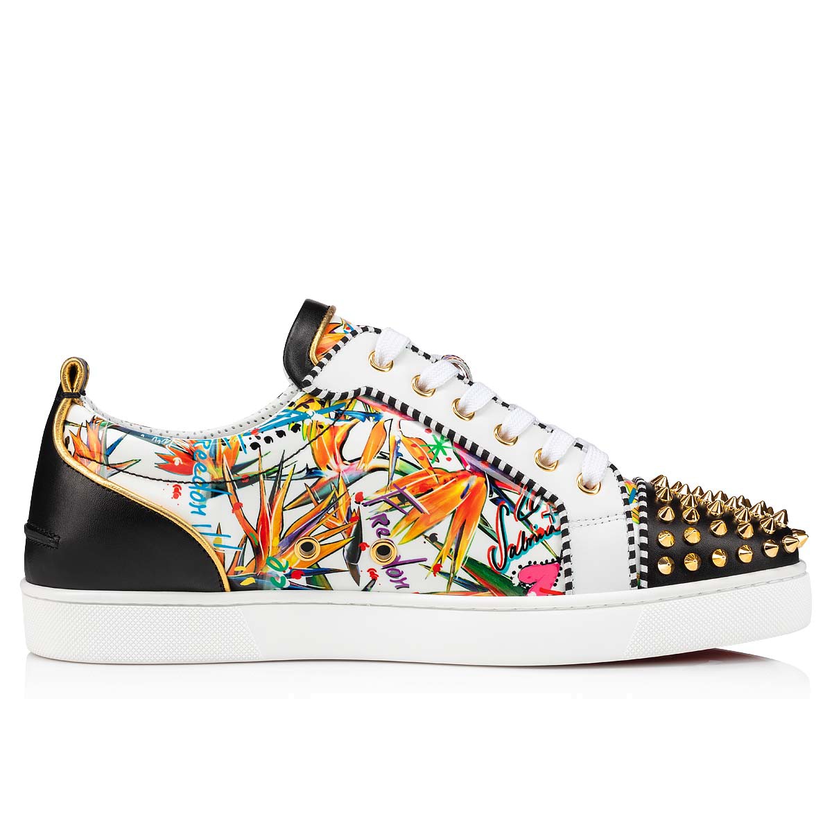 Christian Louboutin  FreeLouis Junior Spikes Low Sneaker - EUR FASHION