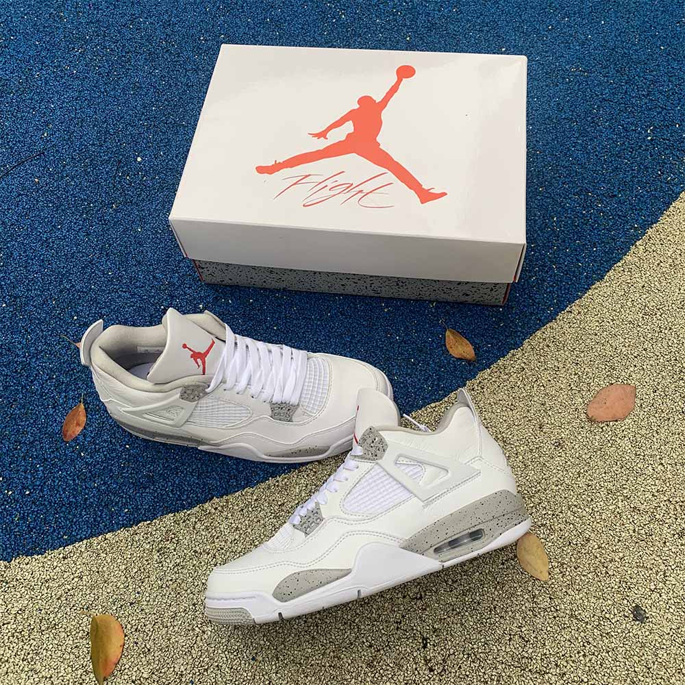 Jordan AJ 4 Retro 'White Oreo' 2021 - EUR FASHION