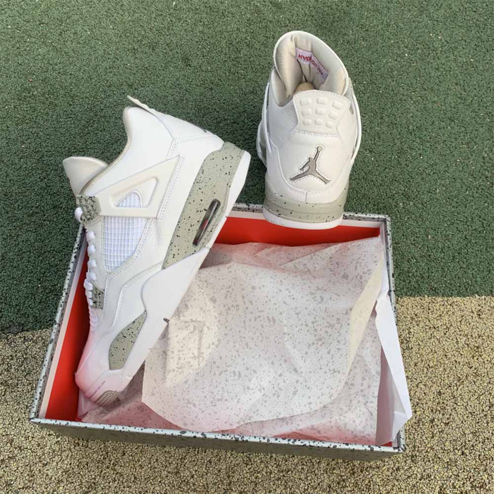 Jordan AJ 4 Retro 'White Oreo' 2021 - EUR FASHION
