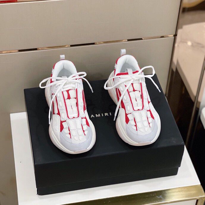 Amiri Bone Runner Red - EUR FASHION