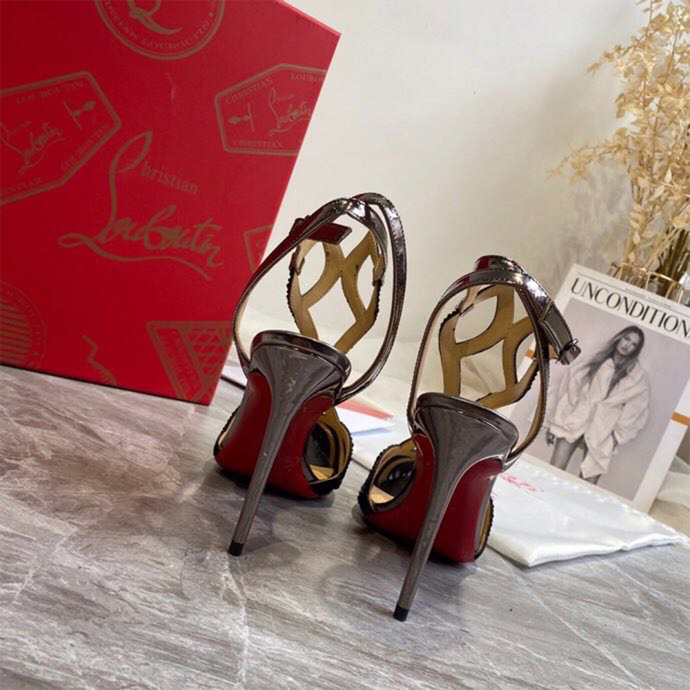 Christian Louboutin Double L Pump Strass 10CM - EUR FASHION