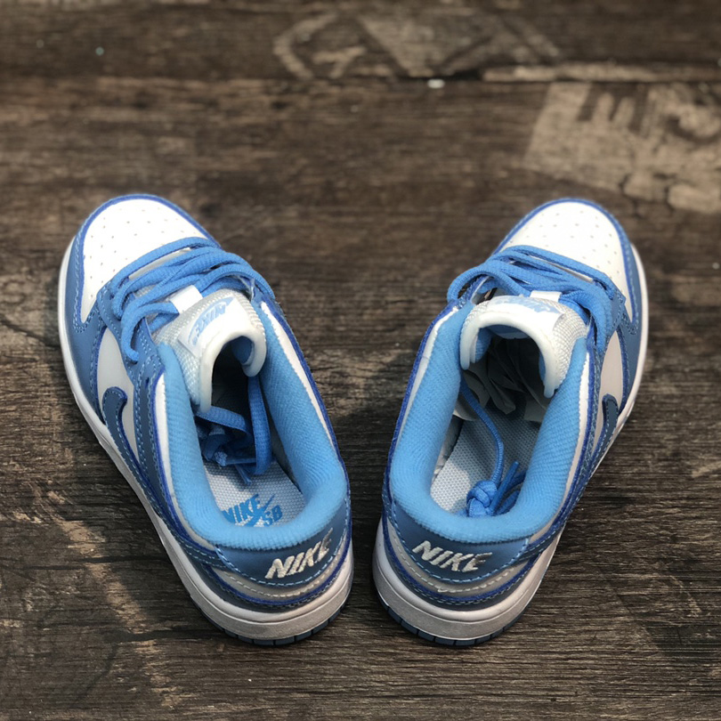 Nike Dunk Low White Blue - EUR FASHION