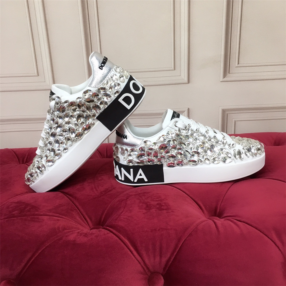 Dolce & Gabbana Nappa Leather Daymaster Sneaker Black - EUR FASHION