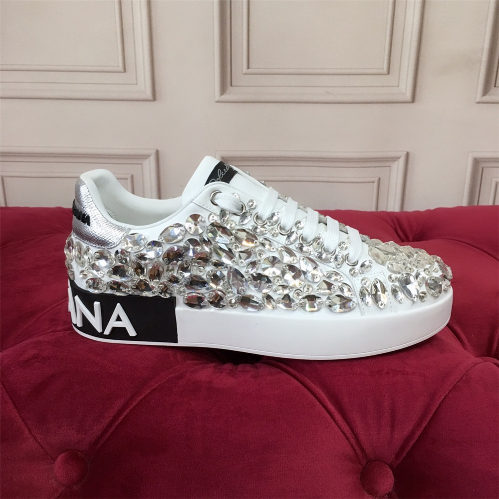 Dolce & Gabbana Nappa Leather Daymaster Sneaker Black - EUR FASHION