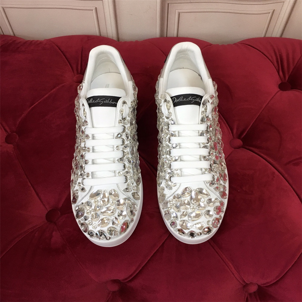 Dolce & Gabbana Nappa Leather Daymaster Sneaker Black - EUR FASHION