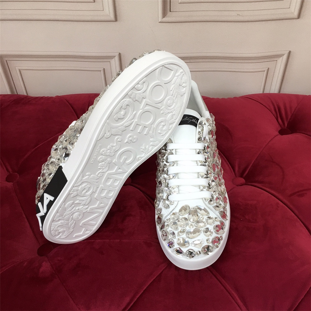 Dolce & Gabbana Nappa Leather Daymaster Sneaker Black - EUR FASHION