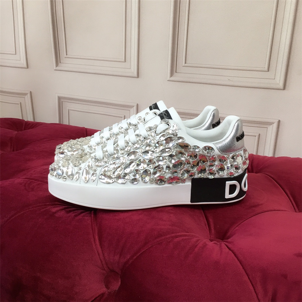 Dolce & Gabbana Nappa Leather Daymaster Sneaker Black - EUR FASHION