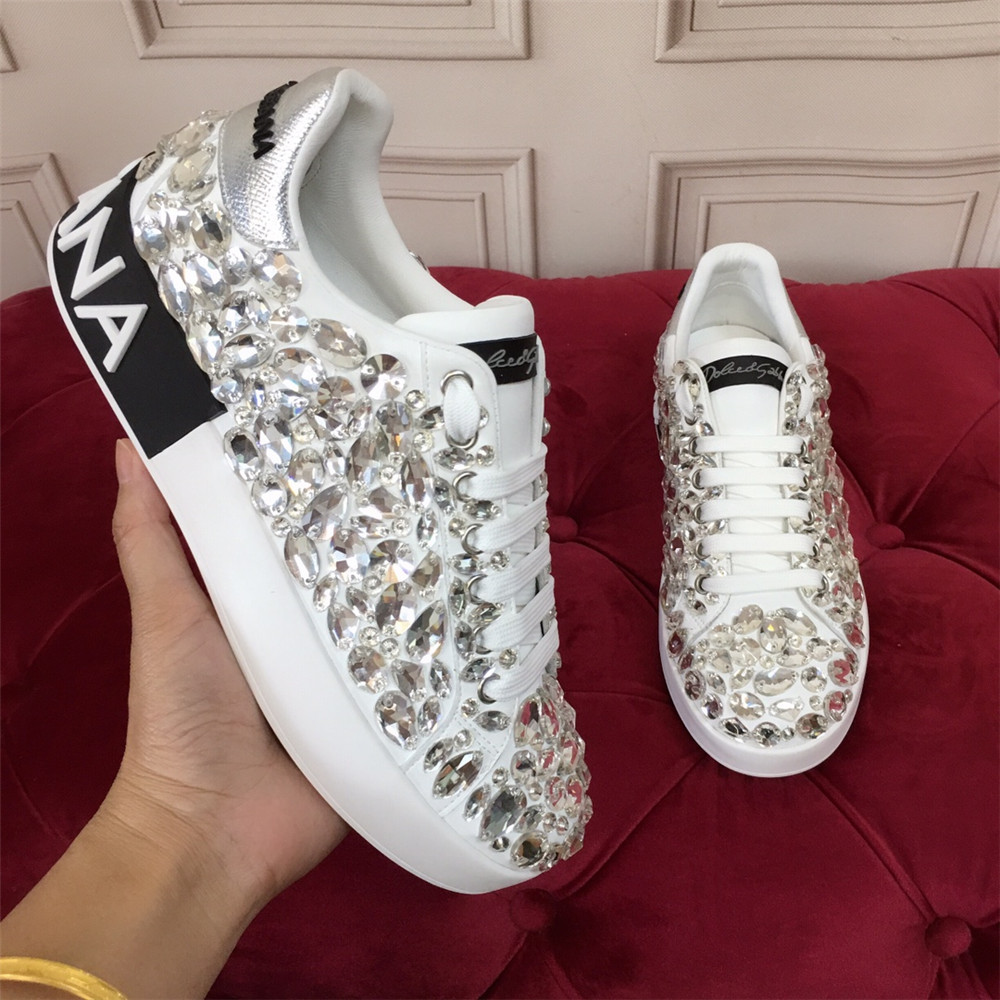 Dolce & Gabbana Nappa Leather Daymaster Sneaker Black - EUR FASHION