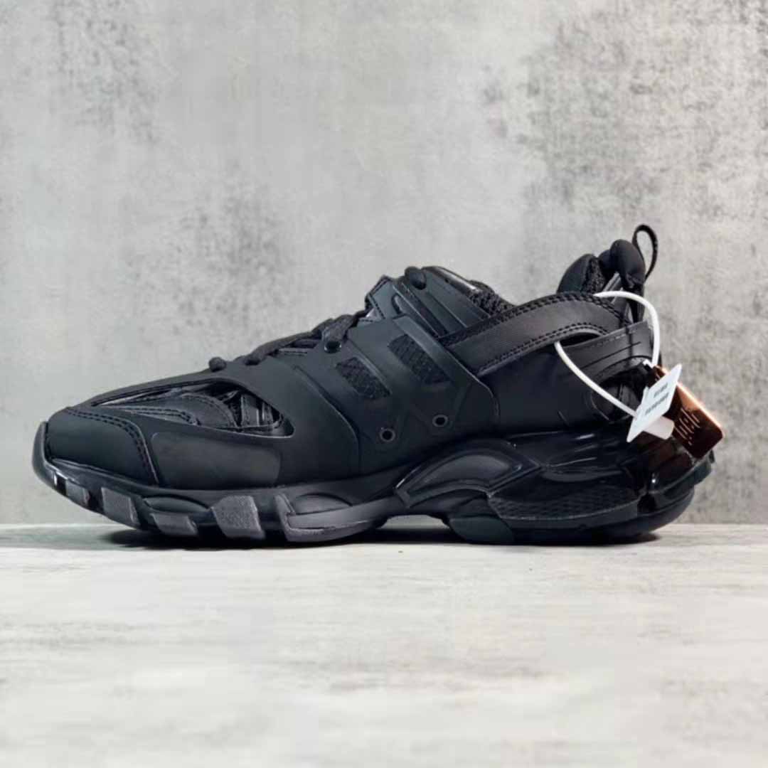 Balenciaga Men's Track Sneaker In Black - EUR FASHION