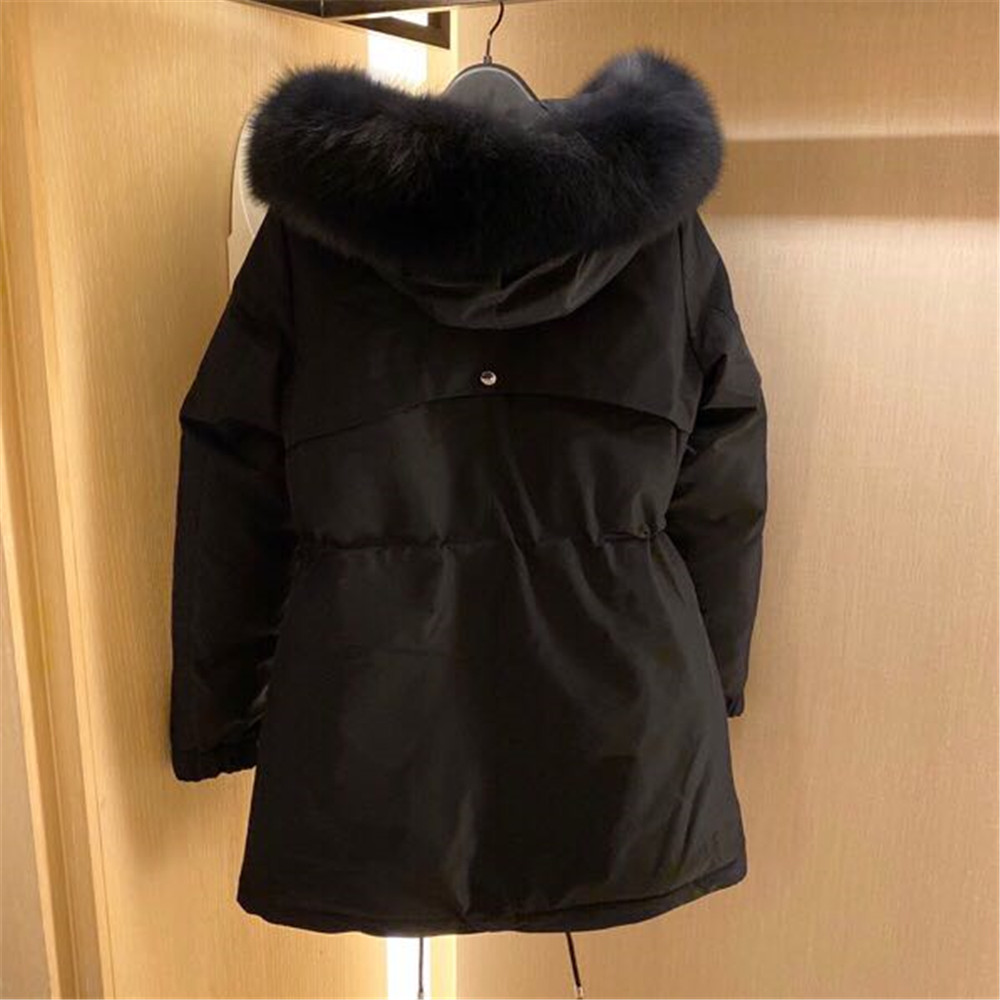 Prada Detachable Long Down Jacket(Black) - EUR FASHION