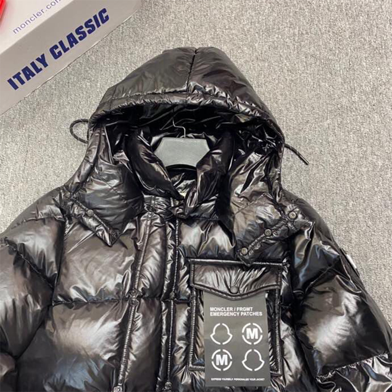 Moncler Anthemyx Short Down Jacket In Black - EUR FASHION