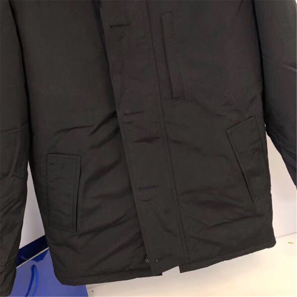 Canada Goose Men Padded Long Down Jacket In Black(06） - EUR FASHION