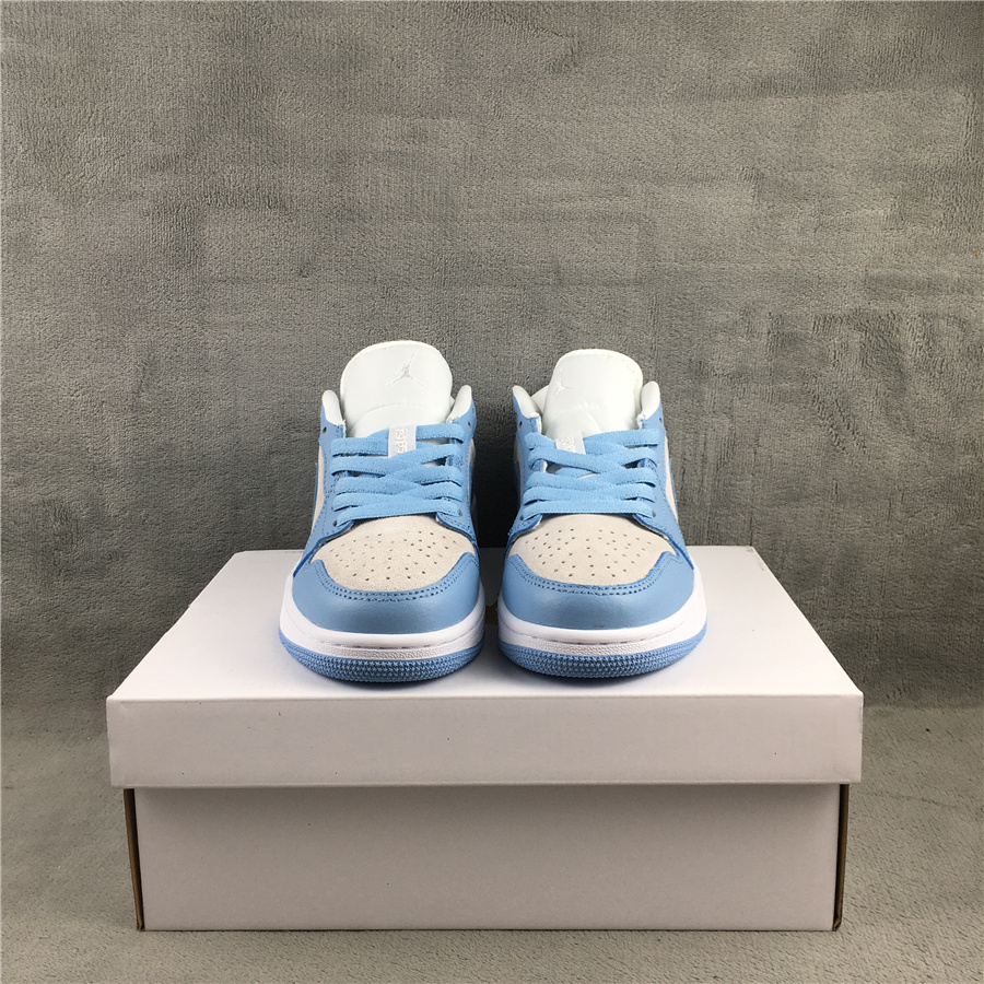 Nike Low Dunk Sneaker In Blue&White - EUR FASHION